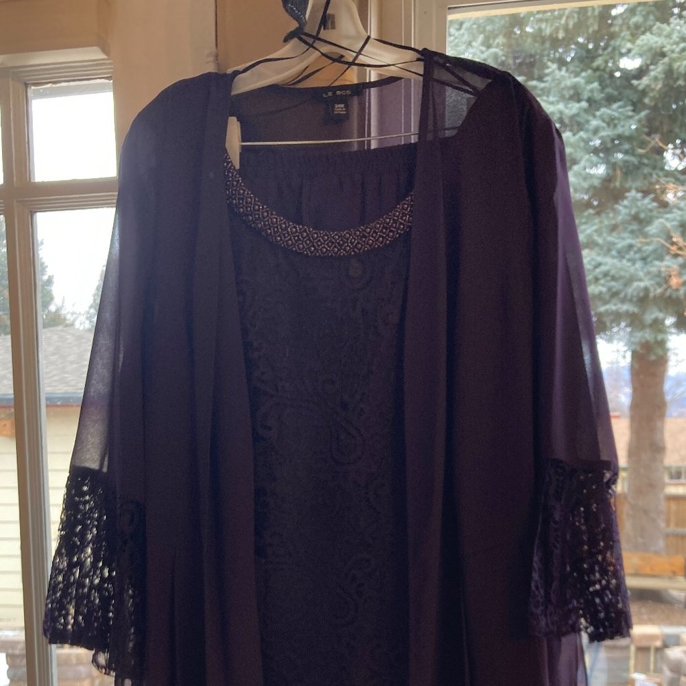 Le Bos Size 24 Evening Pant Suit